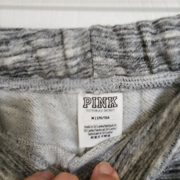 PINK Wide Leg Sweat Pants size Medium - Picture 5 of 5